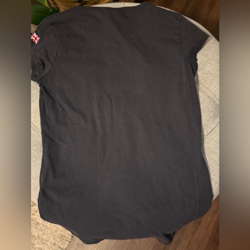 Oxford Black Short Sleeve Tee - Picture 3 of 5